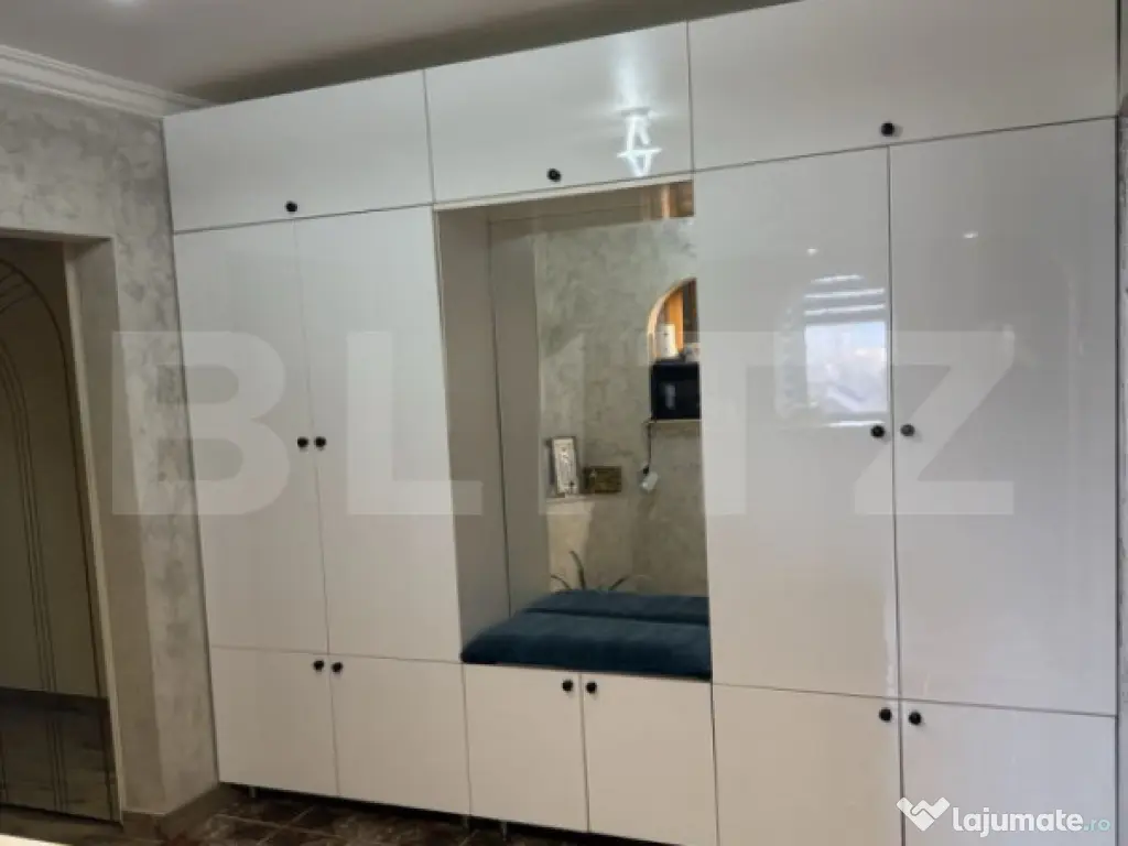 Apartament 3 camere, 63,4mp, zona Burdujeni 
