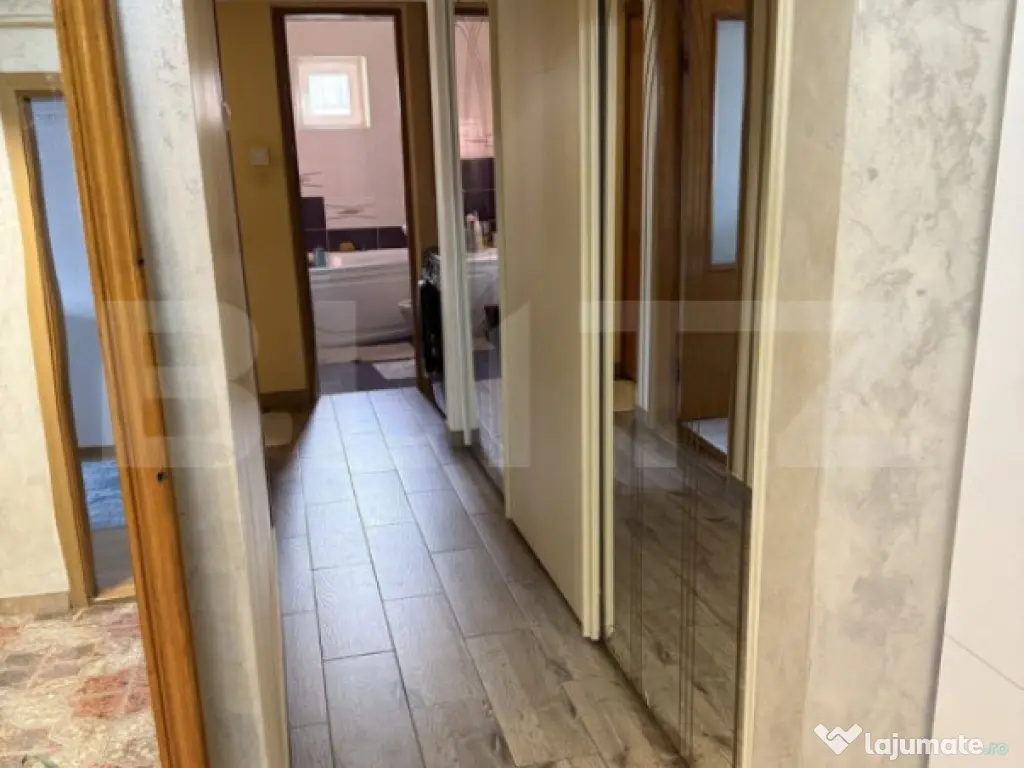 Apartament 3 camere, 63,4mp, zona Burdujeni 