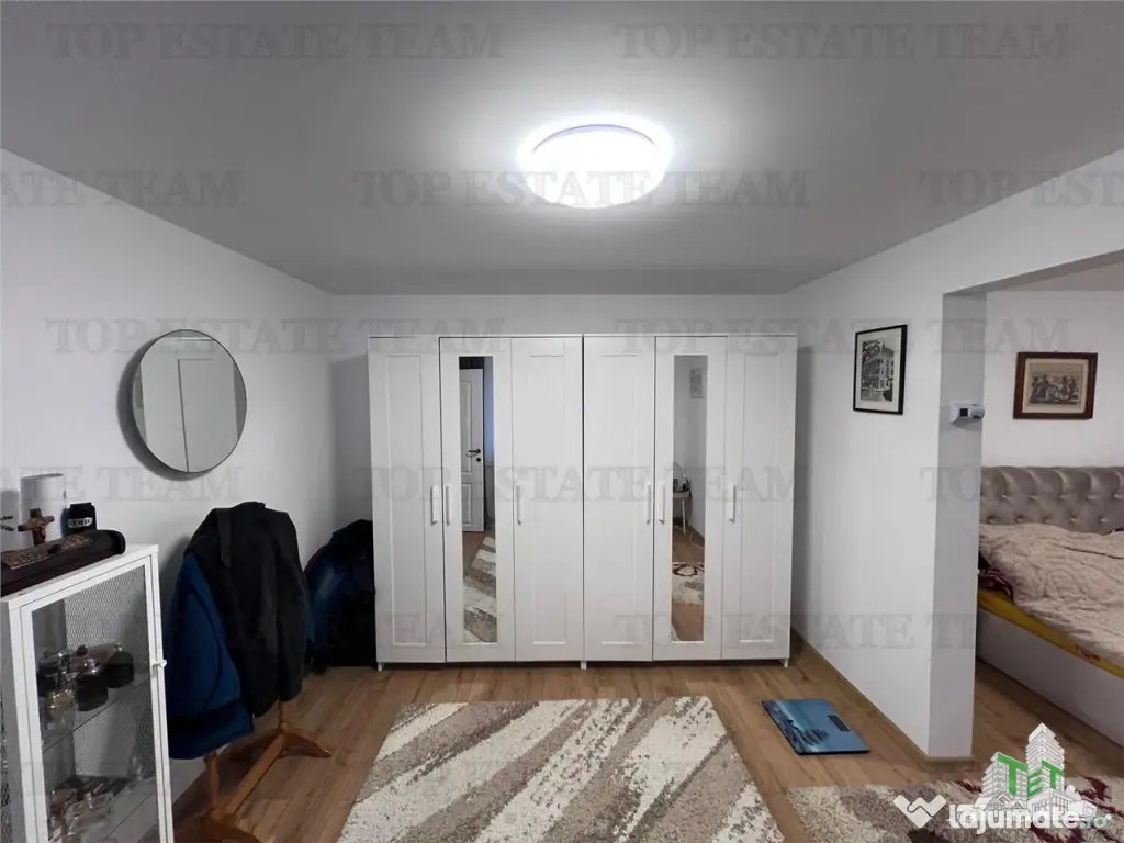 Vila individuala cuplata 6 camere S P M, cu incalzire pe cen