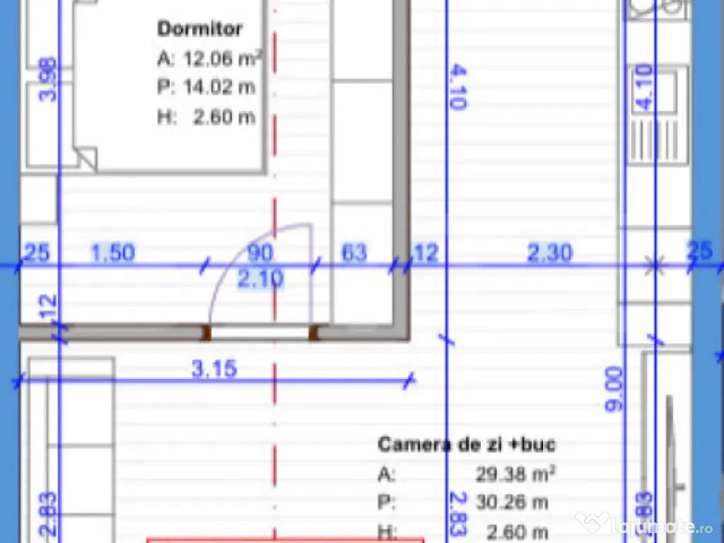 COMISION 0 !! Apartamente 1-3 camere, 37-60 mp, intermediar,