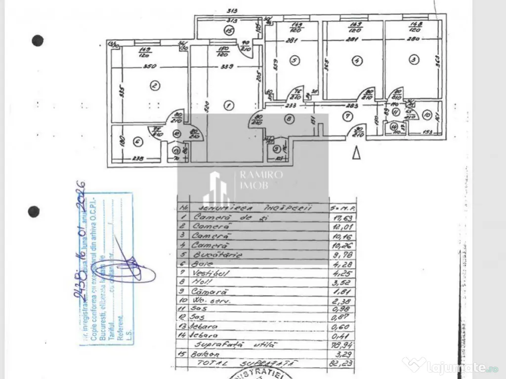 Apartament 4 camere Sun Plaza