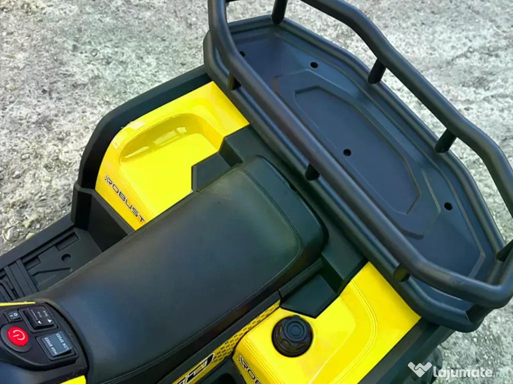 ATV electric pt. copii Mini DESERT, 4x 30W 12V, cu telecomanda Yellow