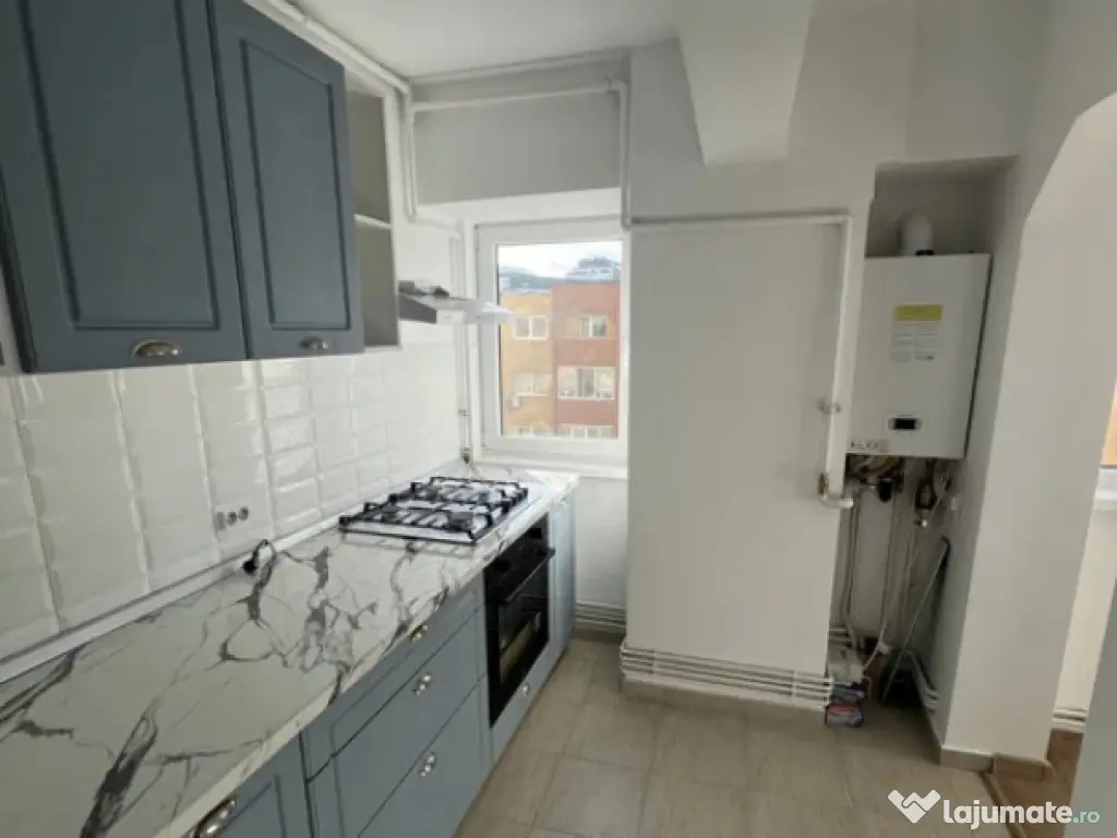 Apartament cu 2 camere 60 mp, etaj intermediar, situat pe Bu 