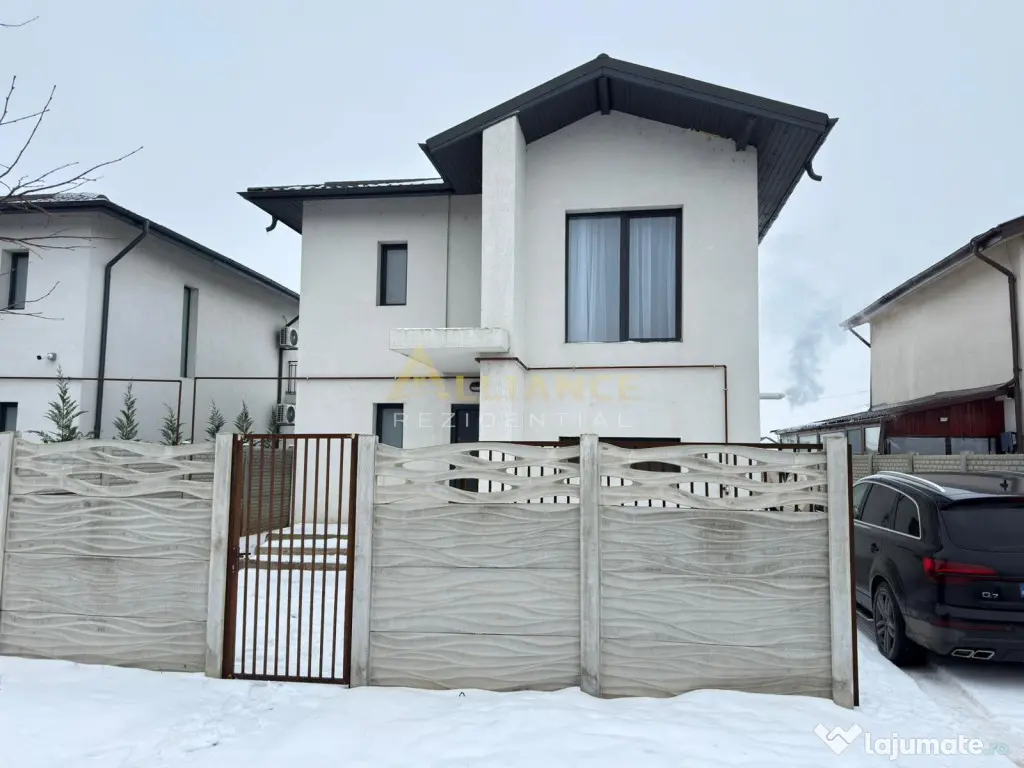 Vila individuala | P 1E | 4 camere | Mobilata