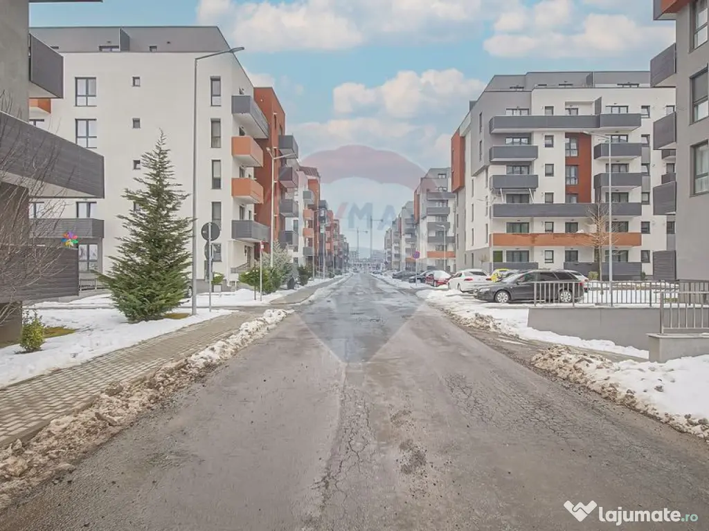 Apartament cochet 2 camere open space|loc de parcare|boxa 