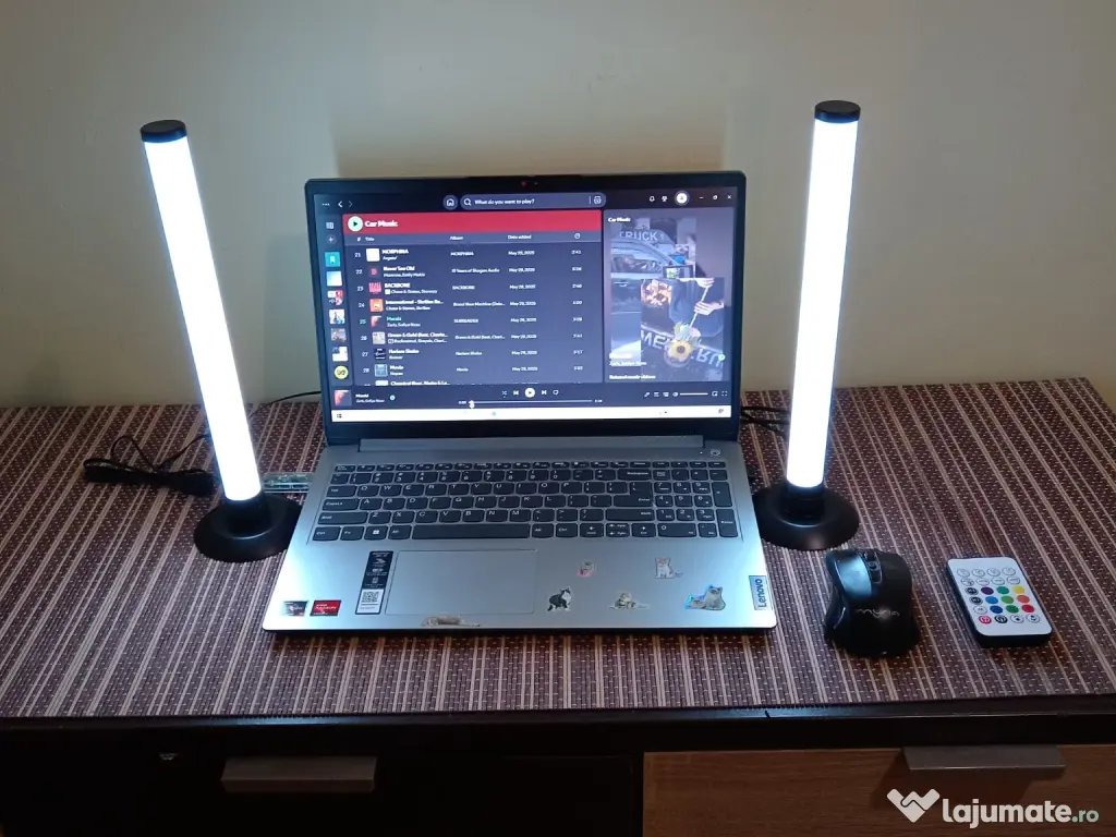 Set 2 Lămpi LED RGB Smart 