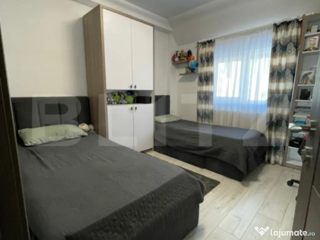 Apartament 3 camere, decomandat, etaj intermediar, 57 mp ut 