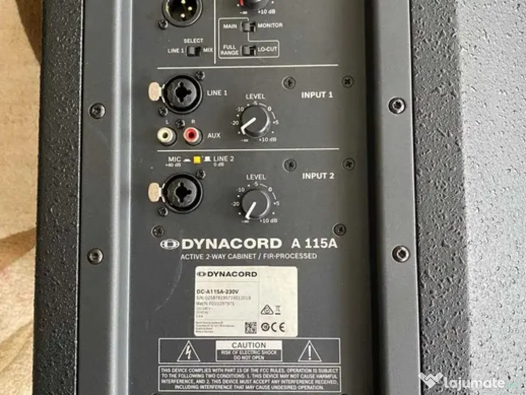 Vand Sistem boxe Dynacord Active originale impecabile +mixer 