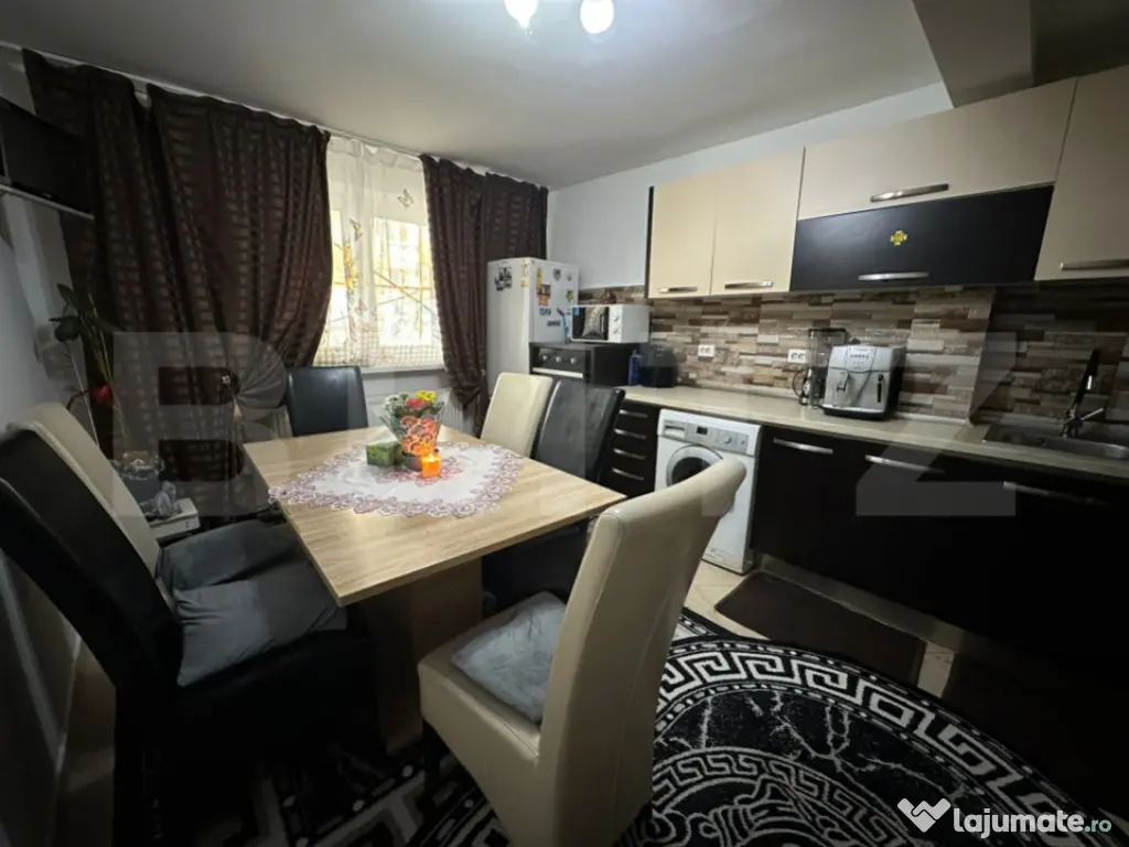 Apartament 3 camere, 70 mp, zona Bejan, parter inalt, boxa 