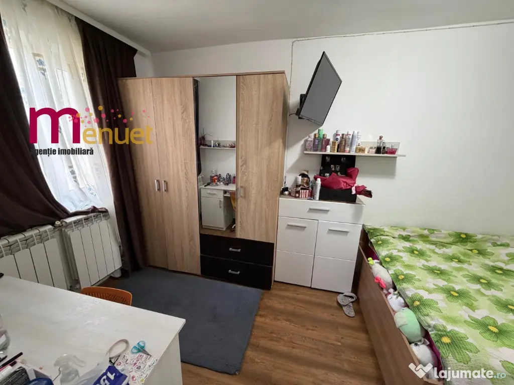 Apartament 3 camere,cu gaz,zona Big