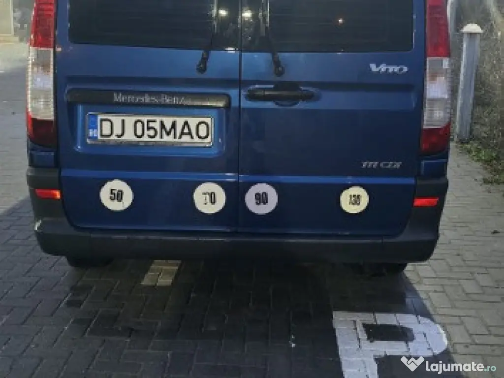 Mercedes Vito Extra Long – Perfect pentru familie, afaceri, transport 