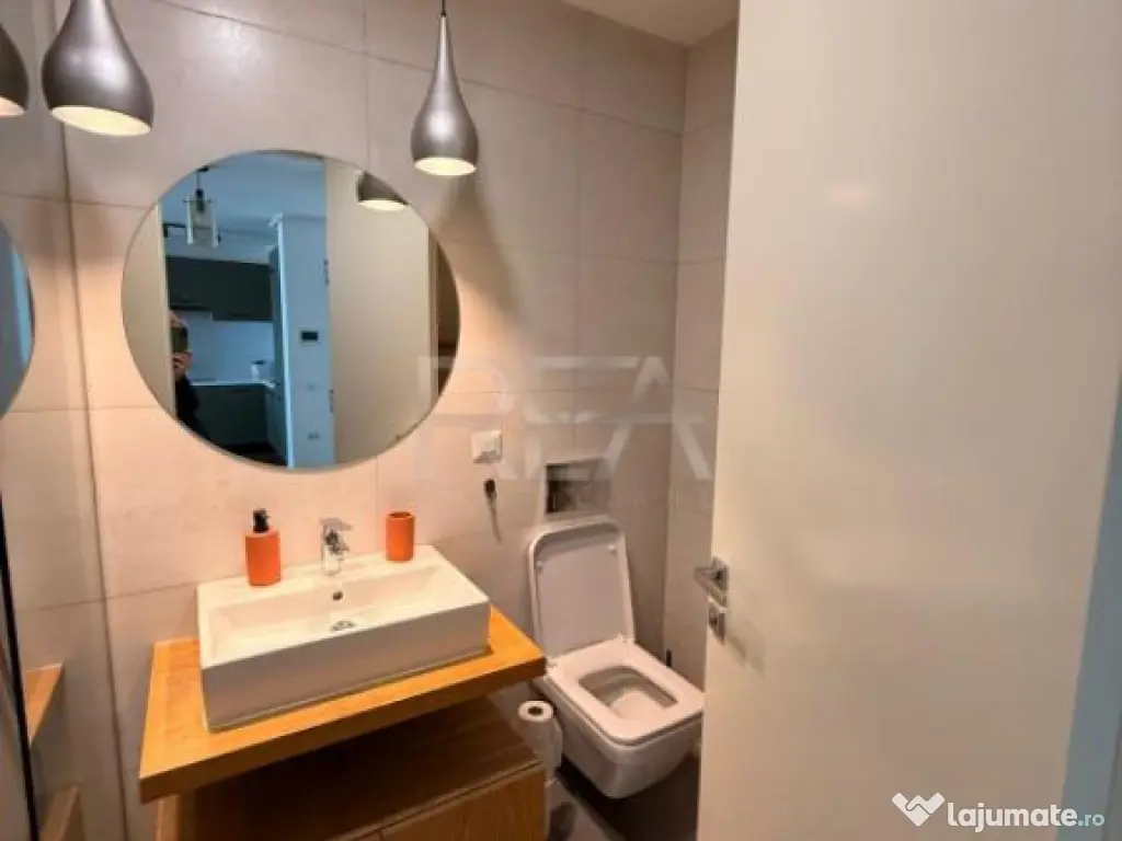 2 camere Floreasca, centrală, an 2020, metrou, 55 mp 