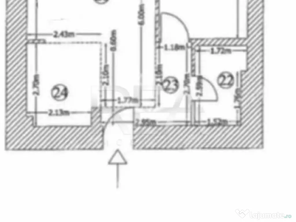 2 camere Floreasca, centrală, an 2020, metrou, 55 mp 