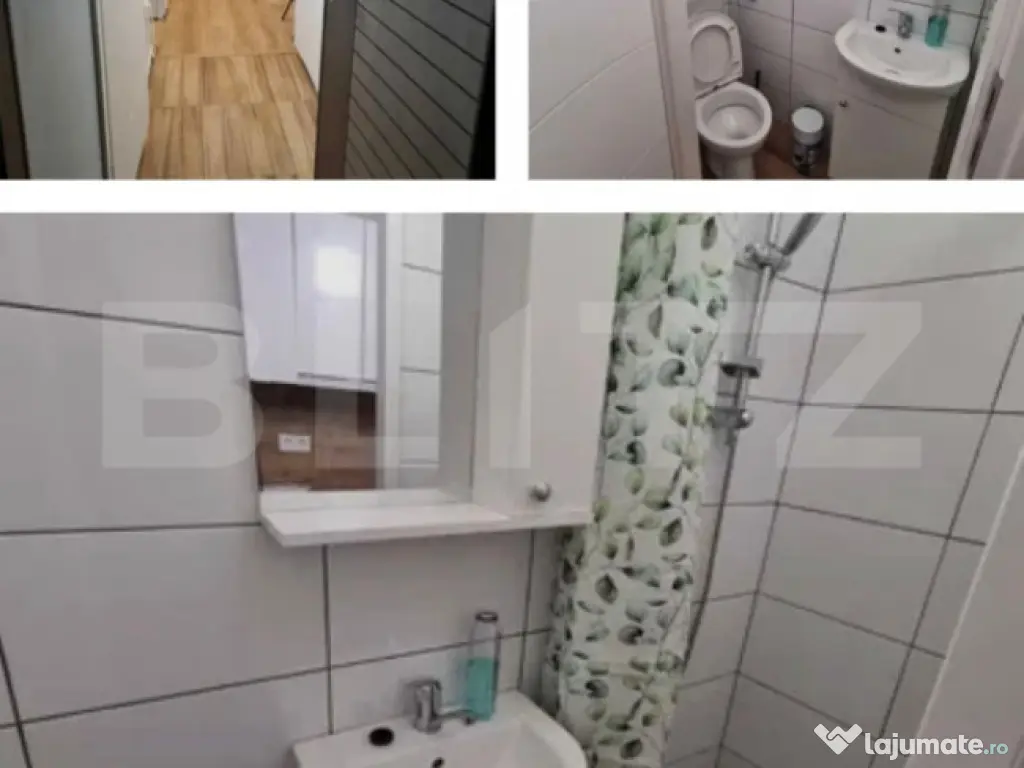 Blitz prezintă garsonieră de vânzare, etaj 1, zona 7 Noie 