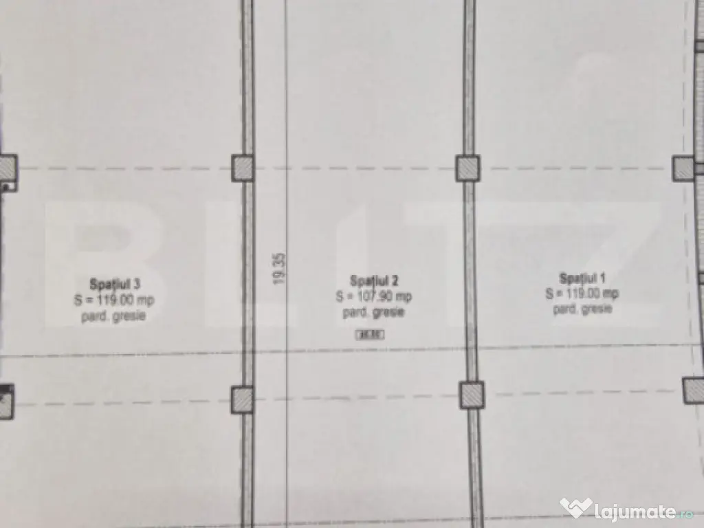 Spatiu comercial premium, 119 mp, parter, bloc nou, zona Obc