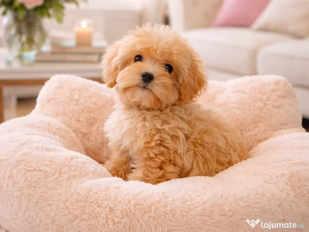 Pui rasa Maltipoo cu garantie medicala