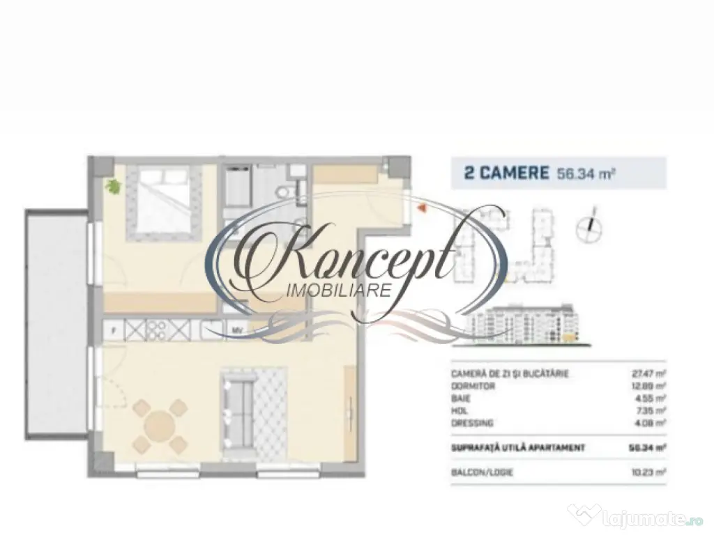 Apartament la cheie in ansamblul Liberty