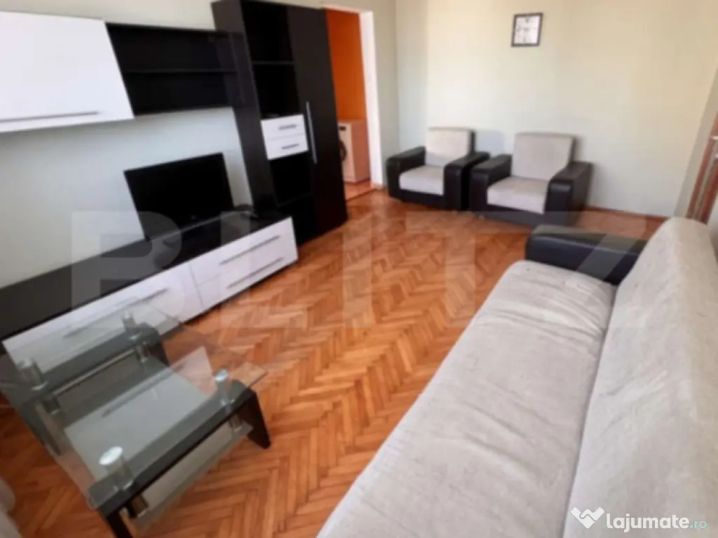 Apartament 2 camere, 47 mp, modern, balcon închis, zona Iul 