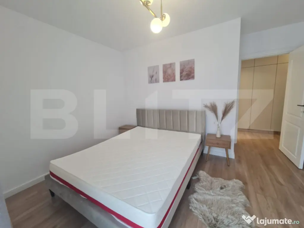 Apartament 2 camere decomandat, 51 mp utili, parcare, zona T 