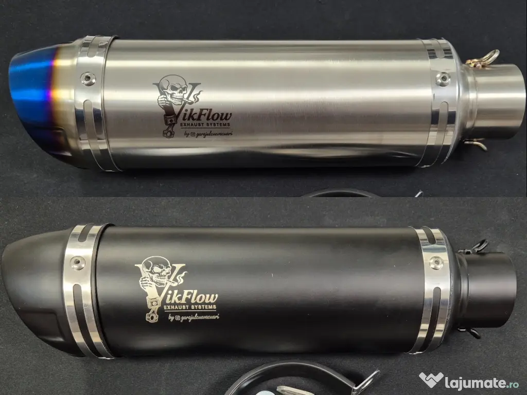 Evacuari sport universale ViKFlow Exhaust Systems moto/ATV/Auto/Quad 