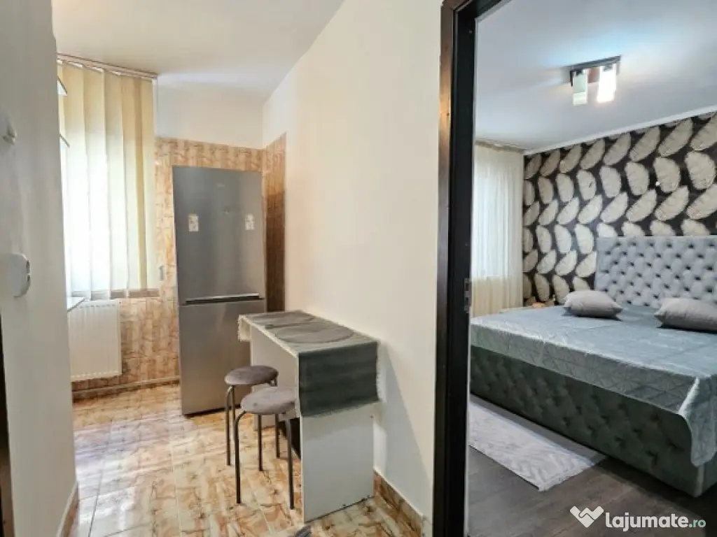 Garsoniera Popa Sapca, mobilata si utilata, 1300 RON 