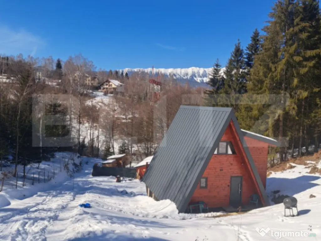 Oportunitate de investiție – 3 Cabane A-Frame la cheie î 