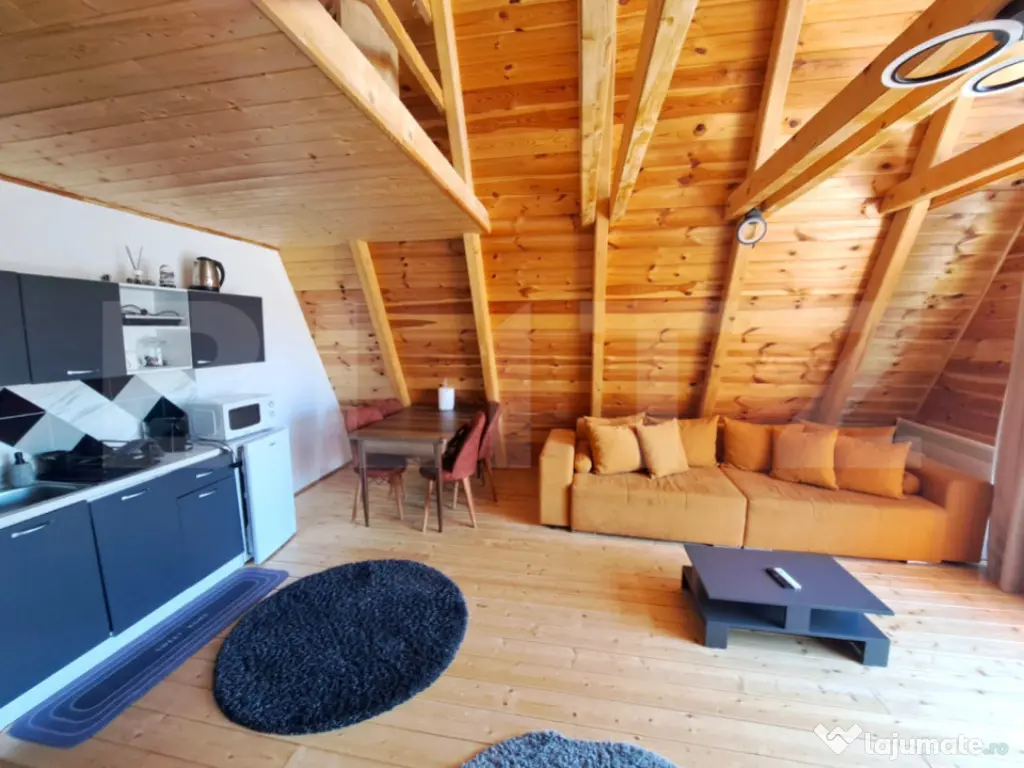 Oportunitate de investiție – 3 Cabane A-Frame la cheie î 