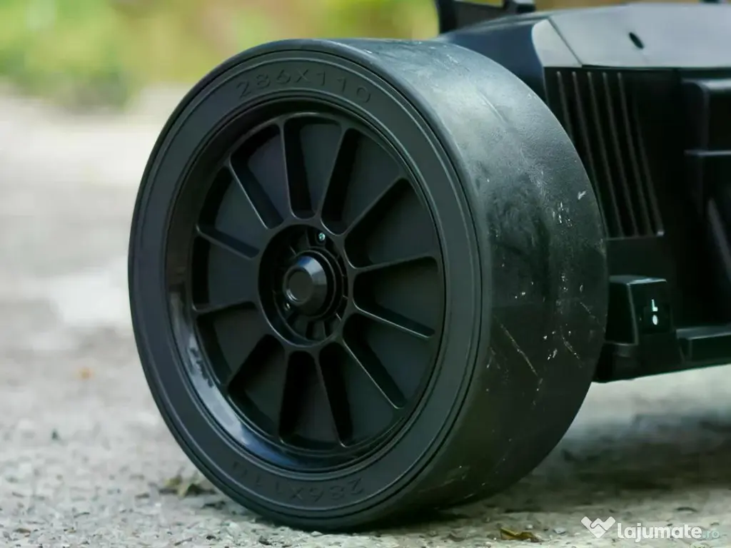 Tricicleta electrica cu functie Drift, Kinderauto BJSX2338, 2x 250W Black 