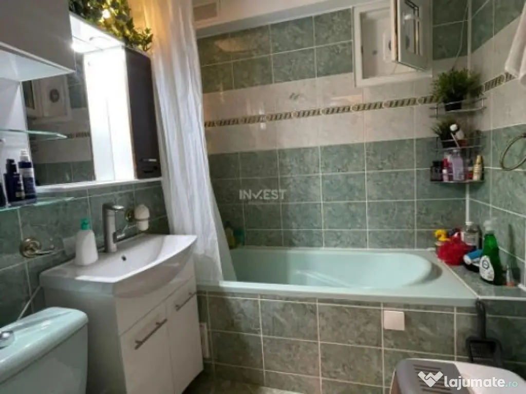 3 camere de vanzare, 71 mp, zona Pacurari- Petru Poni, Iasi 