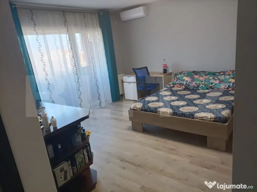 Apartament 1 cameră 34 mp, parcare, zona Cetății