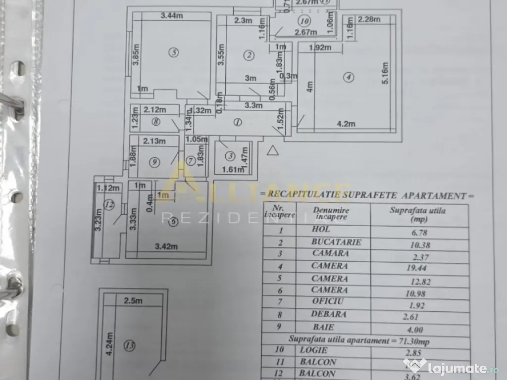 Apartament 3 camere cu boxa si 2 locuri parcare – Sosea...