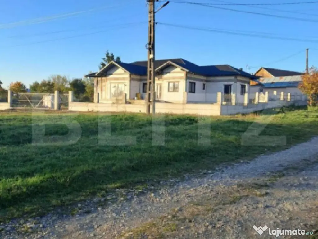 Casa individuala pe parter, Danila, 1300 mp teren, 4 camere 