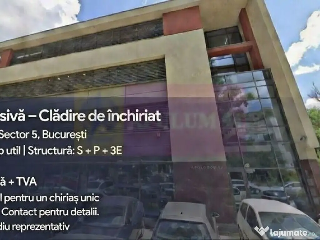 Închiriere Clădire Integrală – Locație Premium, lan... 