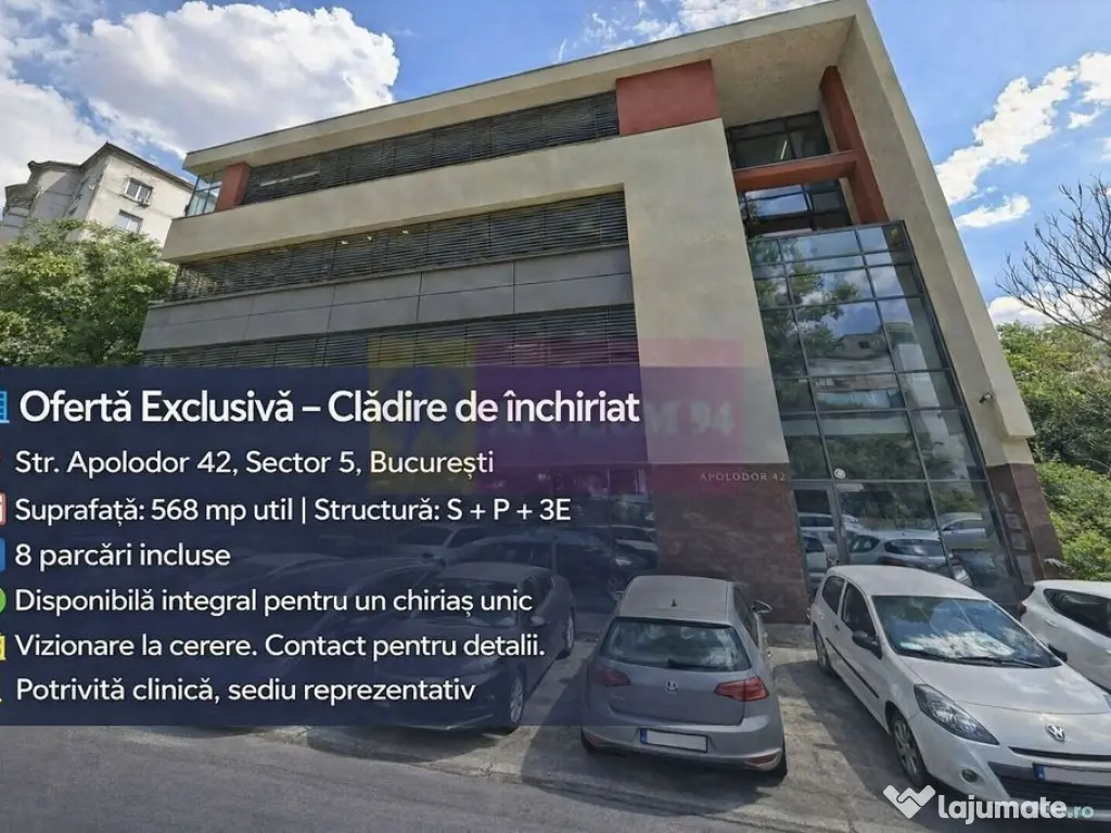 Închiriere Clădire Integrală | Locație Premium, langa...