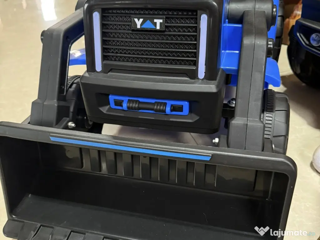 Excavator electric Kinderauto BJYT1066 60W 6V cu telecomanda Blue