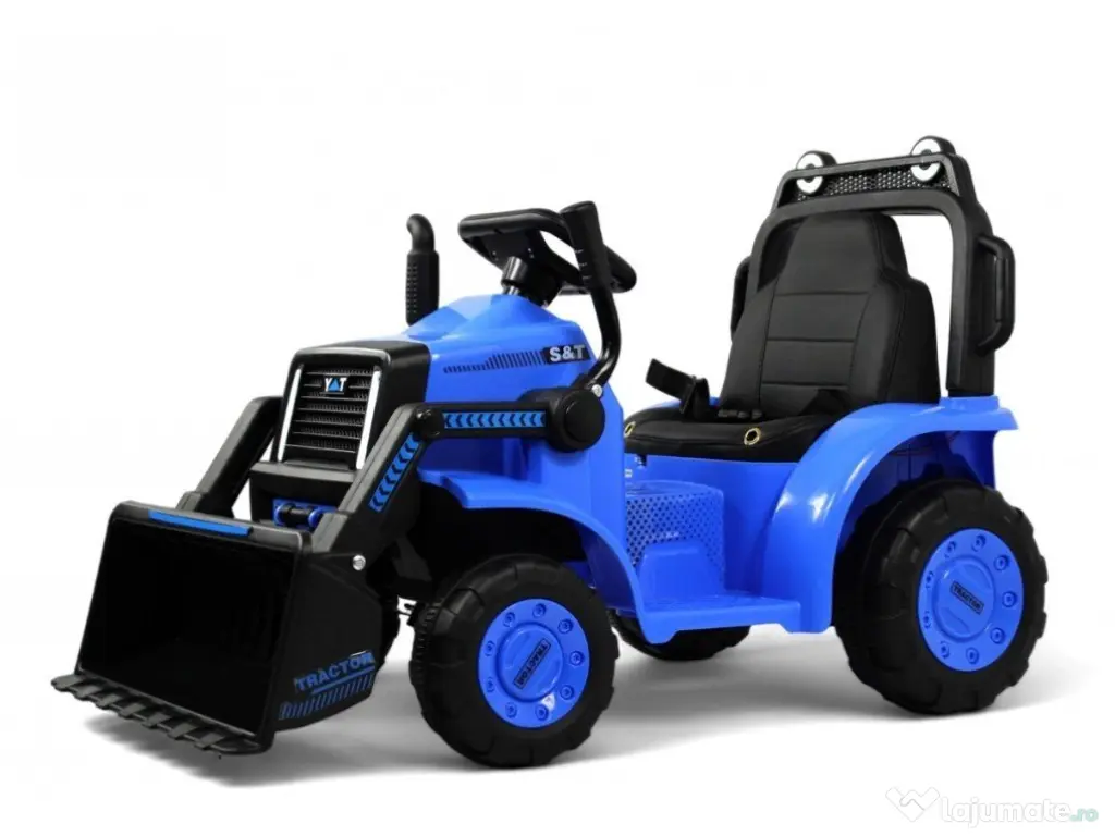 Excavator electric Kinderauto BJYT1066 60W 6V cu telecomanda Blue