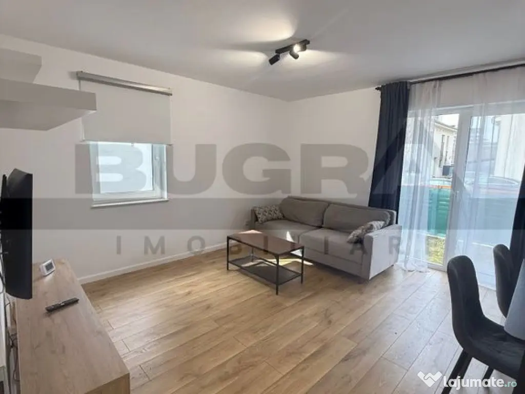 Apartament 2 camere, gradina 60 mp, garaj, pet-friendly, ... 