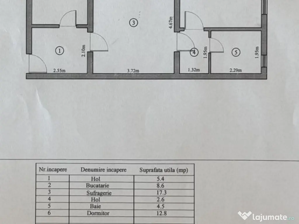 Apartament 2 camere renovat zona Tomis Mall 