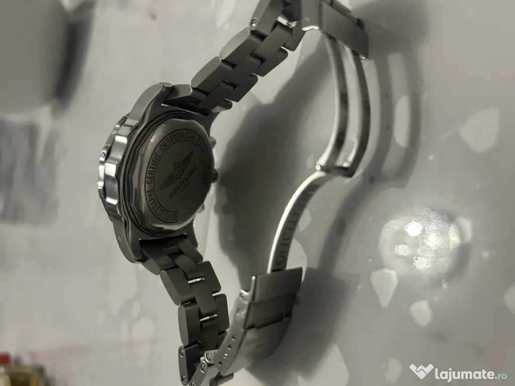 Breitling chrome chronograph || 