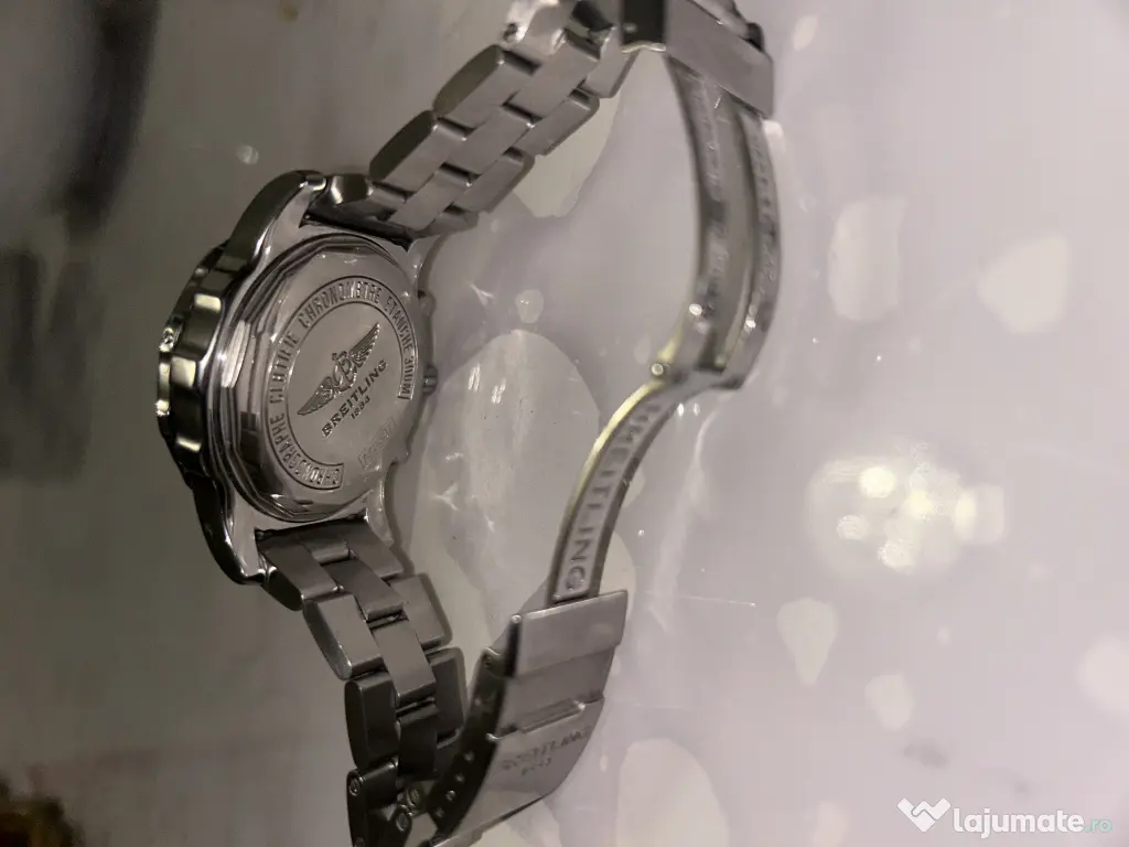 Breitling chrome chronograph || 