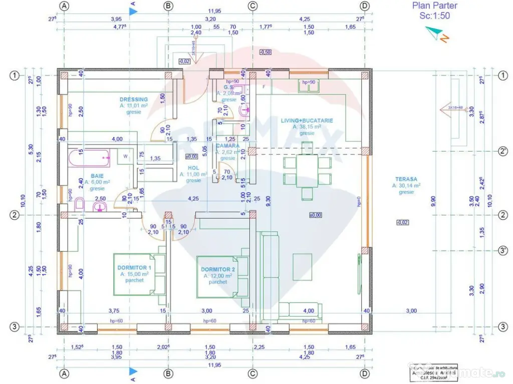 Casă 3 camere de vânzare în Miniș, jud. Arad