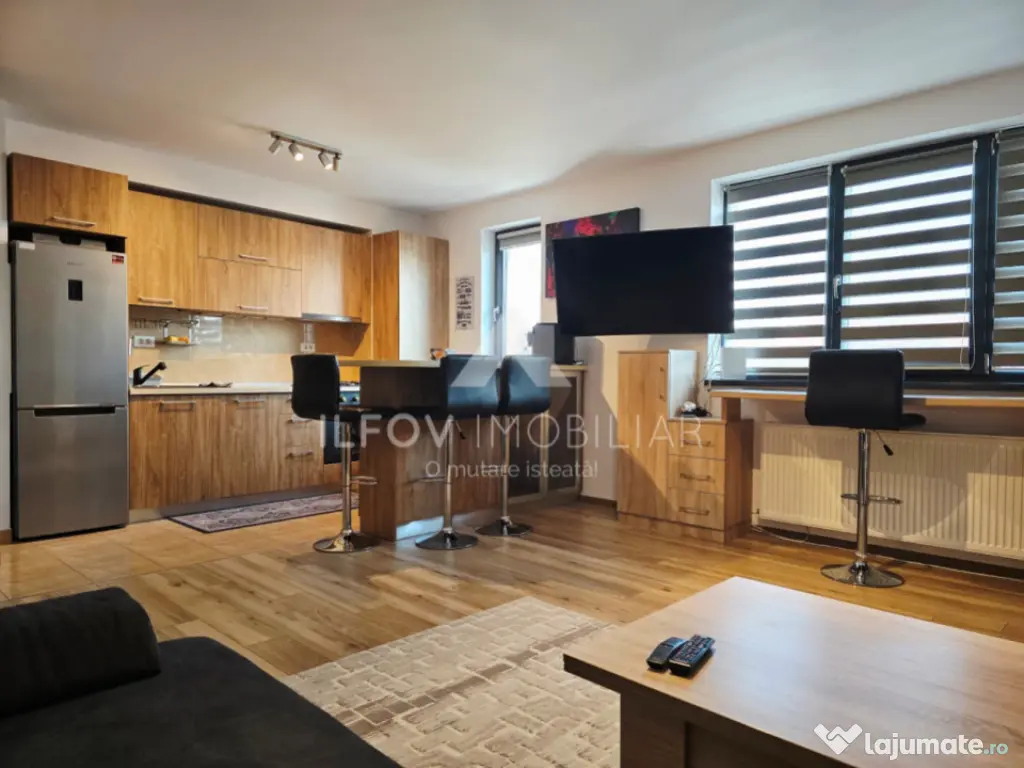 Apartament 2 camere Otopeni, utilat si mobilat, 2bai, parcar