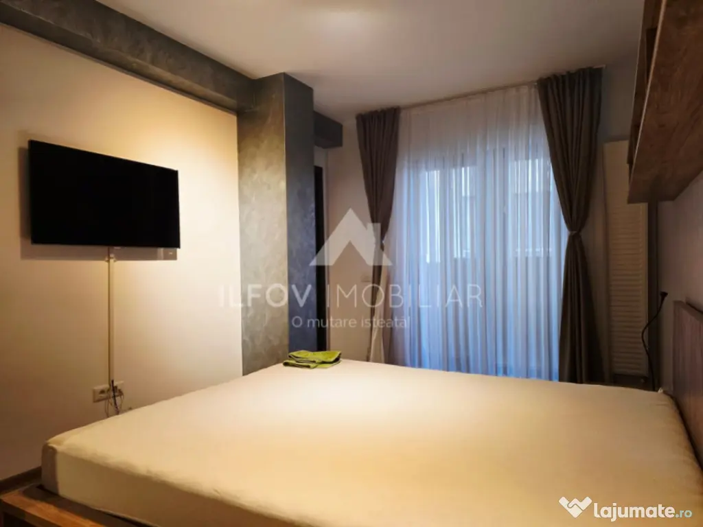 Apartament 2 camere Otopeni, utilat si mobilat, 2bai, parcar