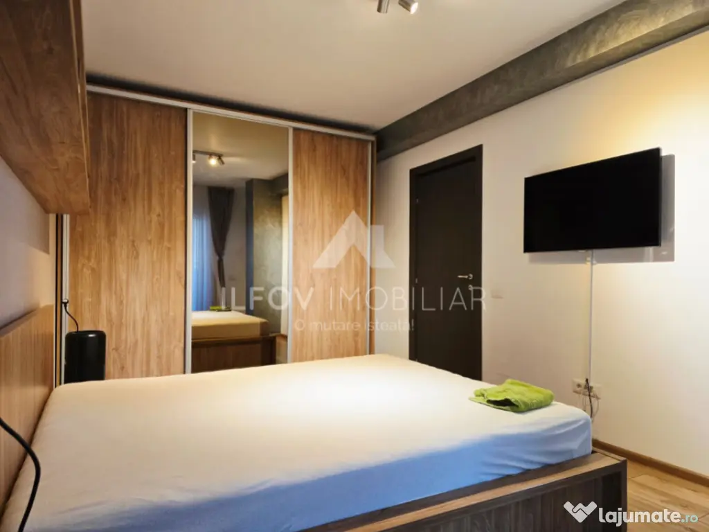 Apartament 2 camere Otopeni, utilat si mobilat, 2bai, parcar