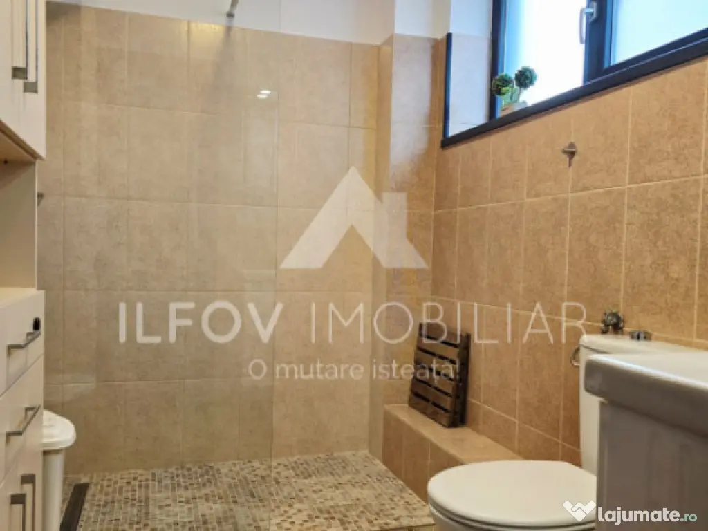 Apartament 2 camere Otopeni, utilat si mobilat, 2bai, parcar