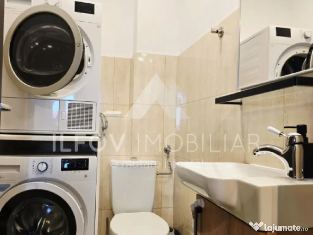 Apartament 2 camere Otopeni, utilat si mobilat, 2bai, parcar