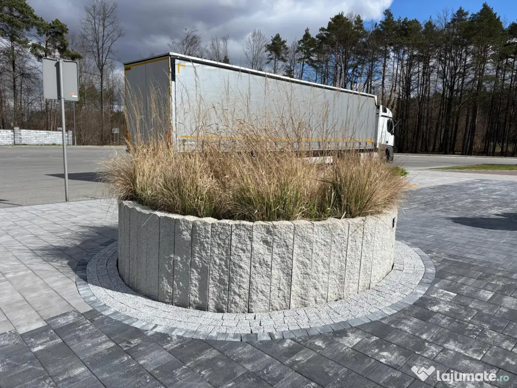 Produse din beton destinate lucrărilor de amenajare exterioara