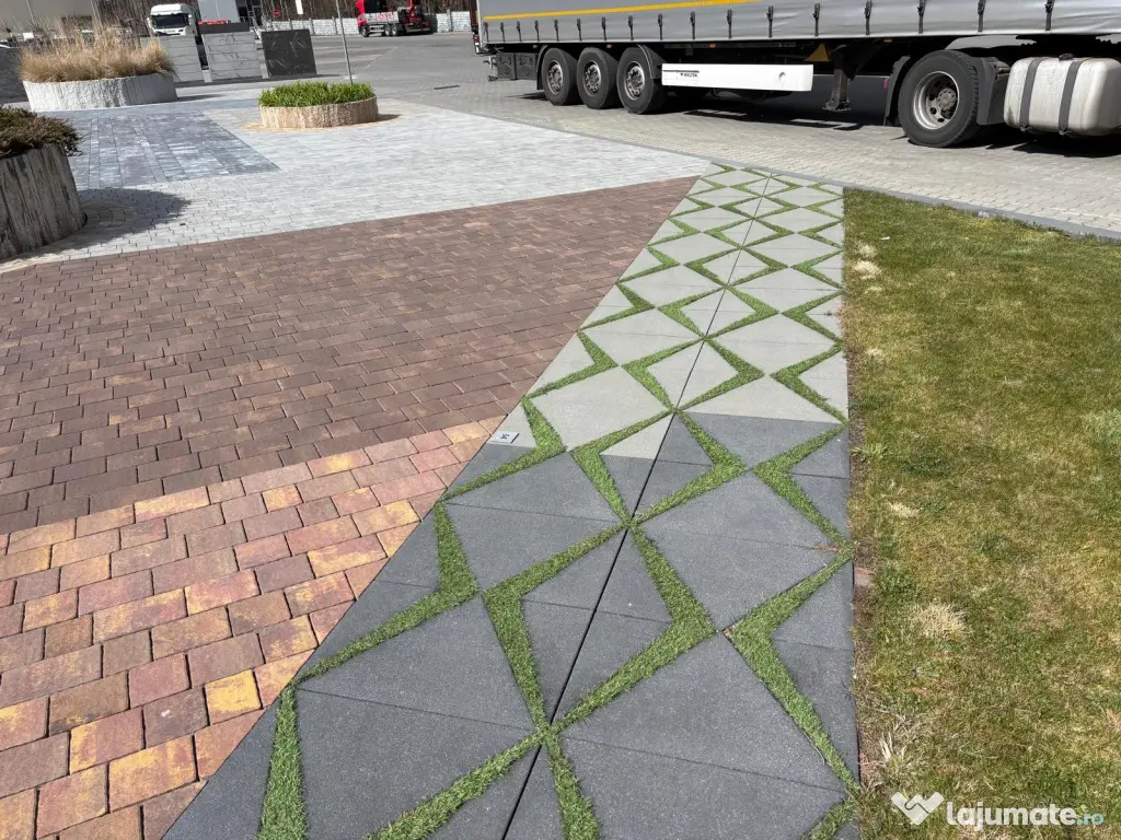 Produse din beton destinate lucrărilor de amenajare exterioara