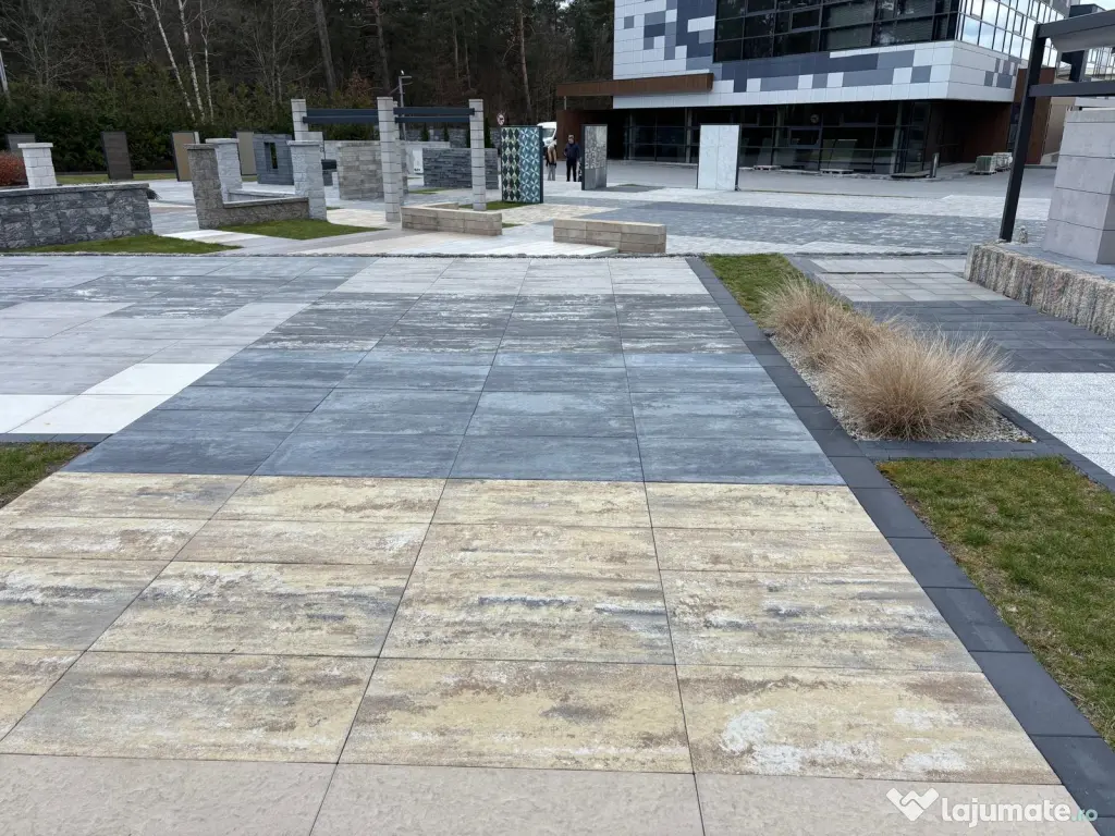 Produse din beton destinate lucrărilor de amenajare exterioara