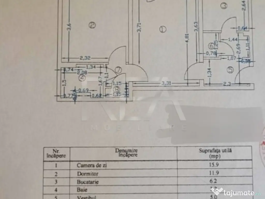 2 camere, 4/4, 49mp-Drumul Taberei-Mall Plaza 